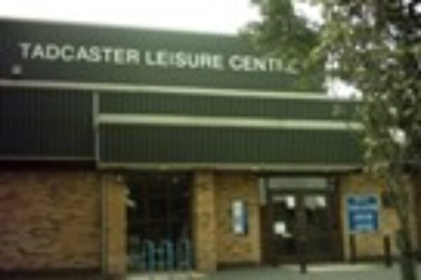 An image of the entrance to Tadcaster Leisure Centre